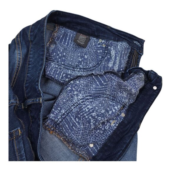 Torrid Premium Boyfriend Jeans 18R Womens Blue Denim Mid-Rise Relaxed Fit Straig - Picture 10 of 11